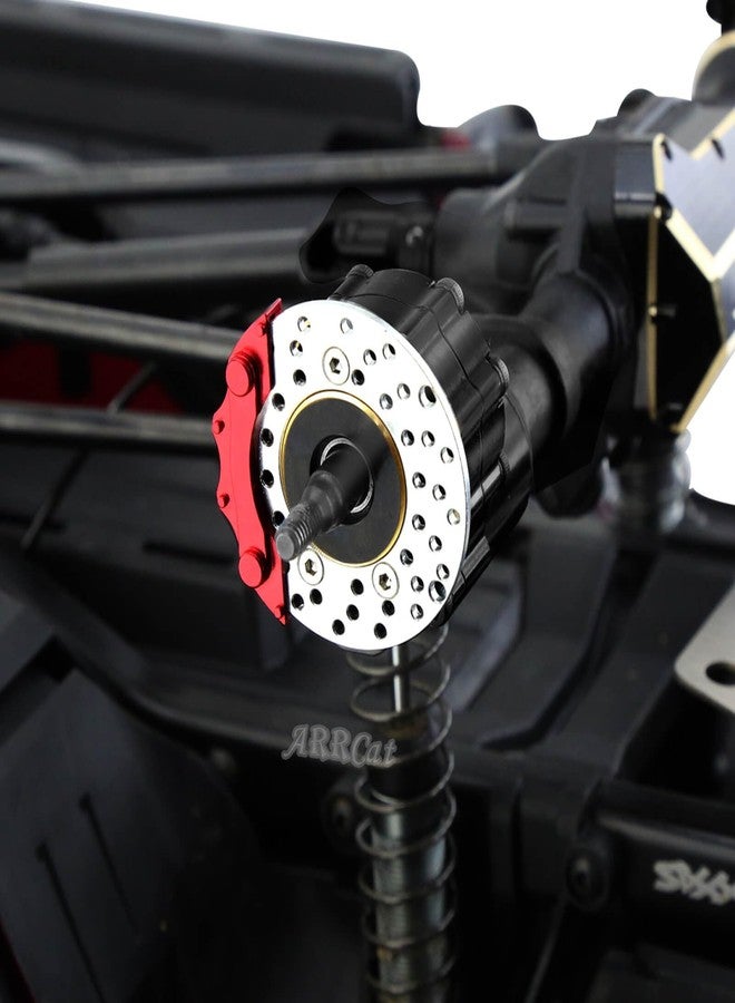 ARRCat Brass Outer Portal Drive Housing Knuckle Cover Upgrades Part for TRX-4/TRX-6 Crawler RC Car, 8PCS Outer Portal Drive Housing Knuckle Cover,Black - Image 3